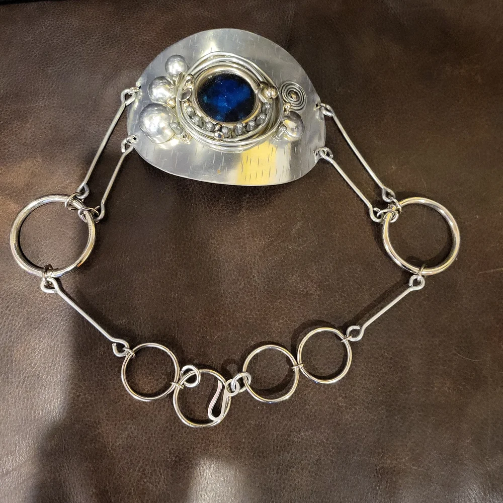Vintage Belt Designed by Raul Leal, Signed 70s Steam Punk Made in Spain …